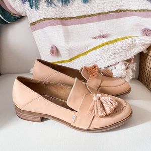 Toms Peach Tassel Loafers for Women